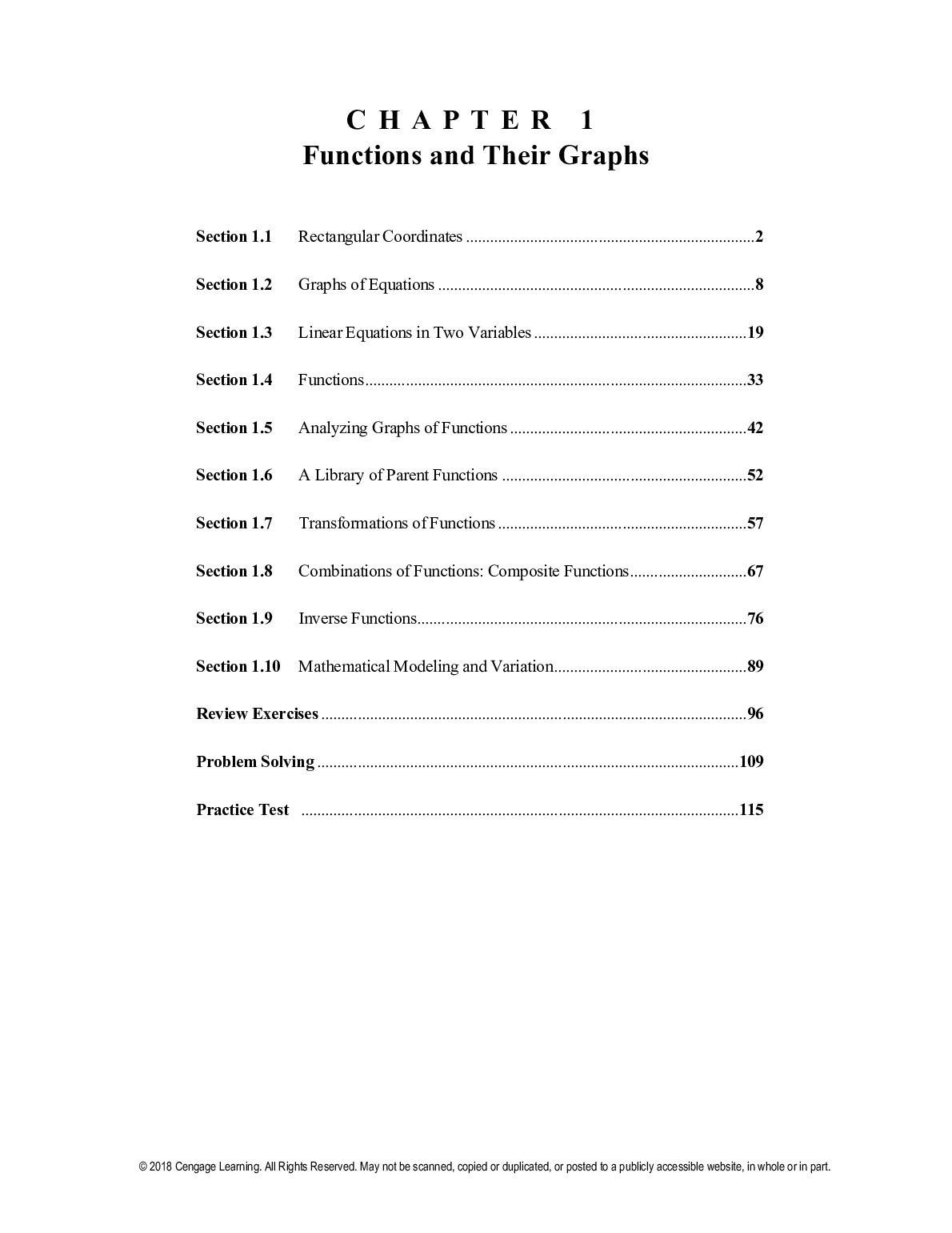 Solutions Manual For Precalculus 10th Edition By Ron Larson document preview page 2