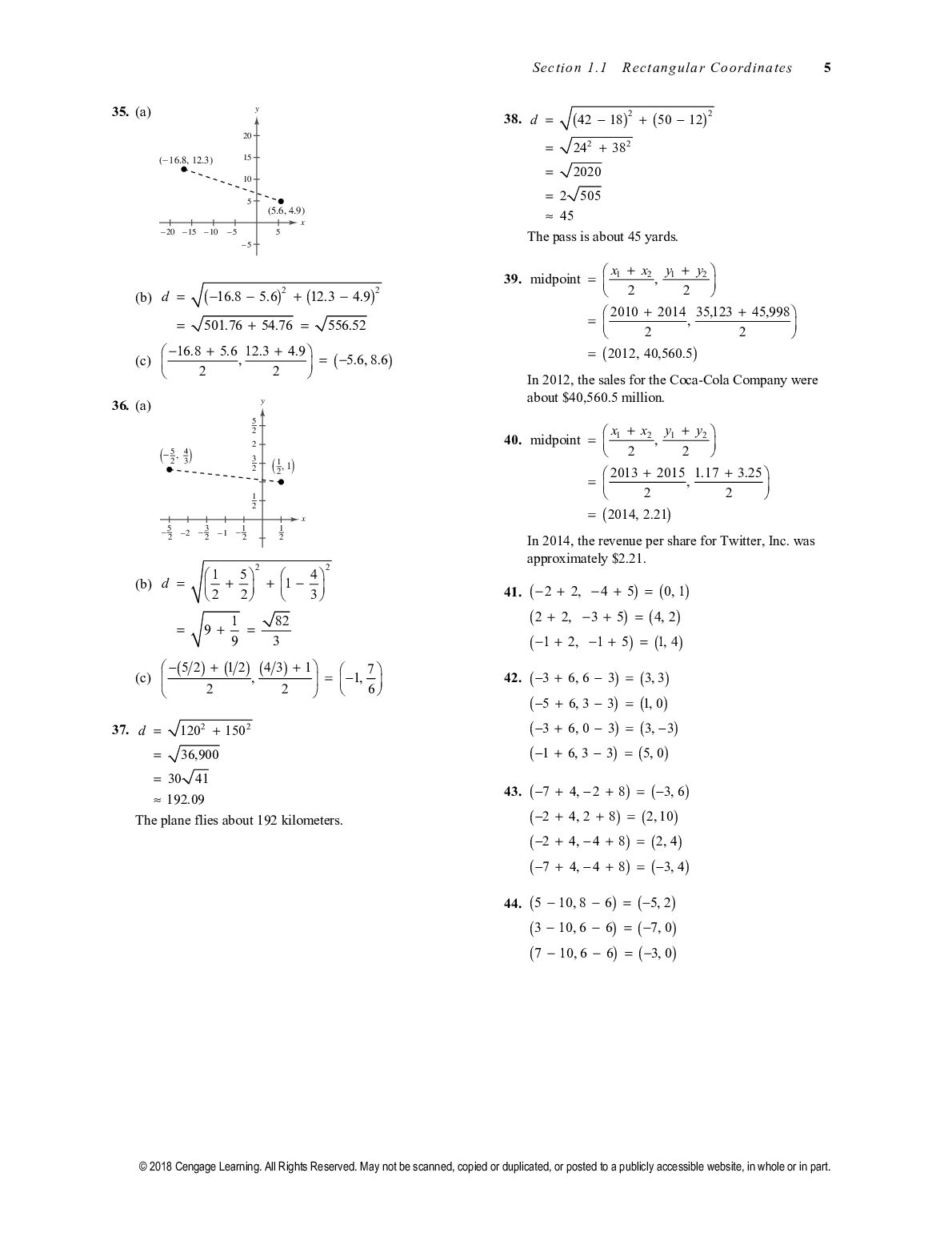 Solutions Manual For Precalculus 10th Edition By Ron Larson document preview page 6