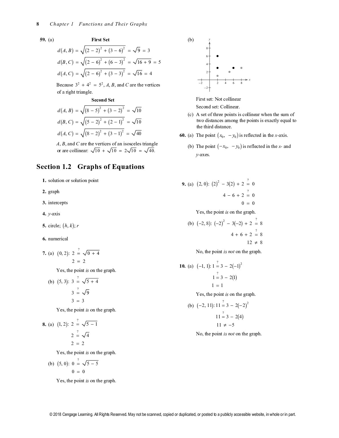 Solutions Manual For Precalculus 10th Edition By Ron Larson document preview page 9