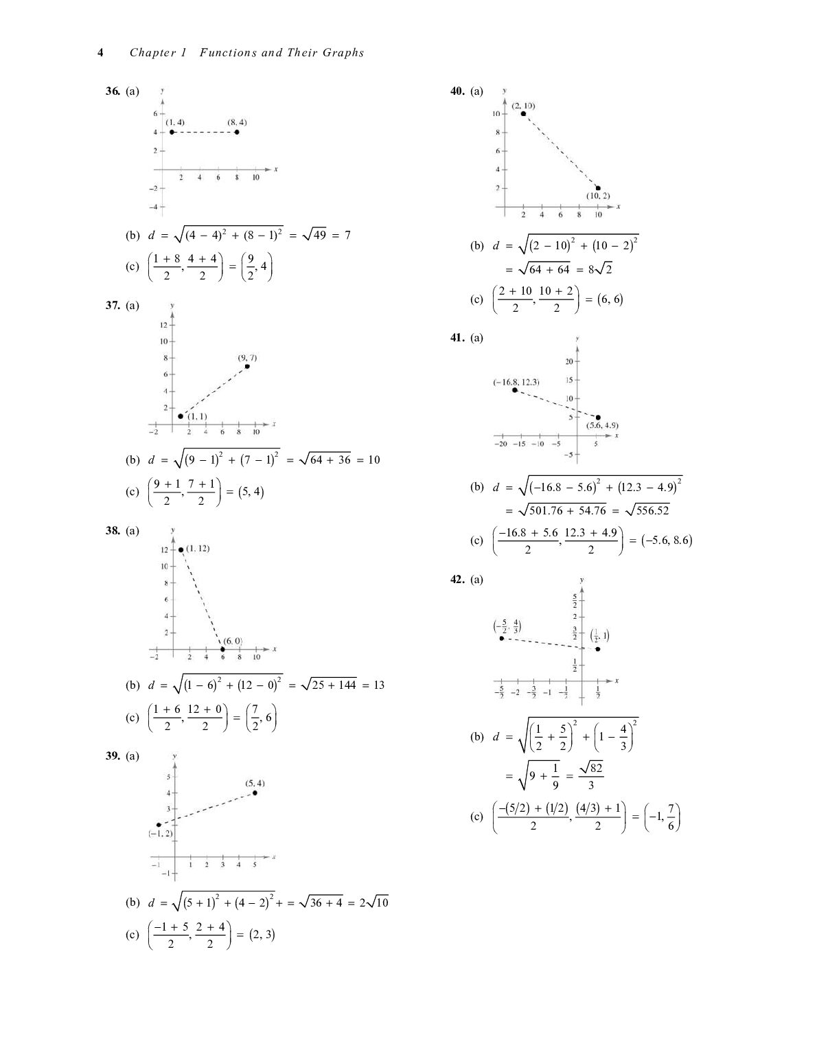 Solutions Manual For Precalculus with Limits 5th Edition By Ron Larson, Paul Battaglia document preview page 6