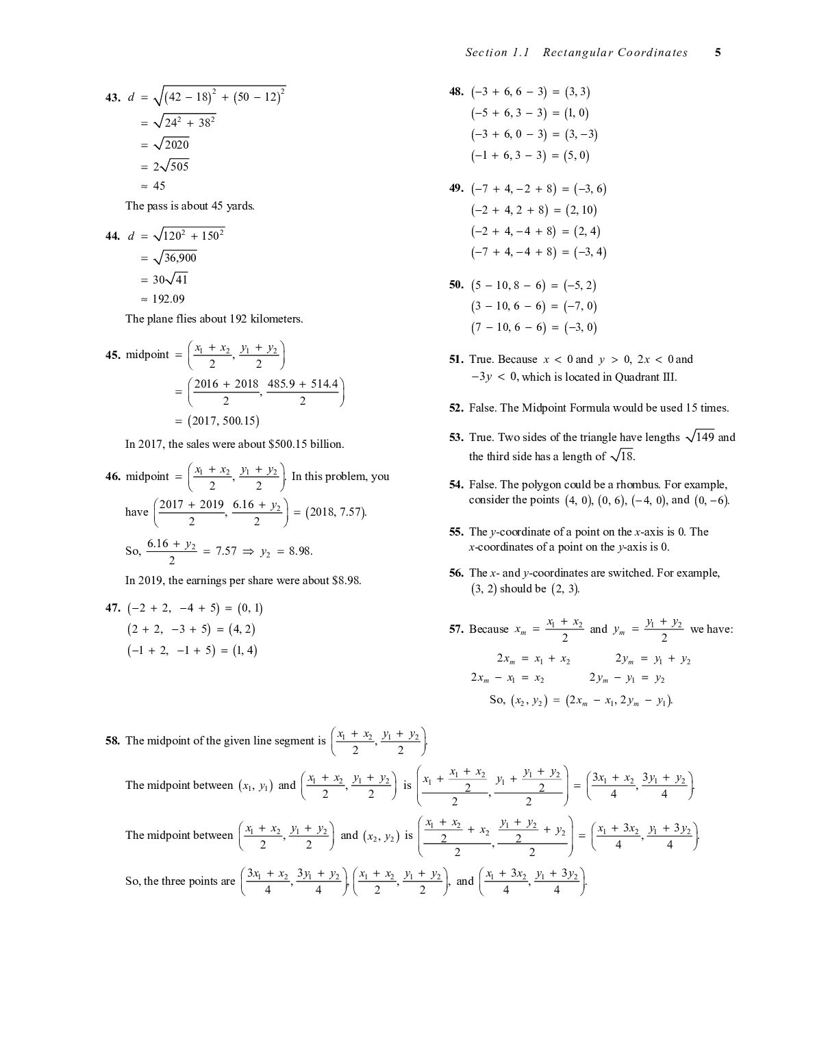 Solutions Manual For Precalculus with Limits 5th Edition By Ron Larson, Paul Battaglia document preview page 7