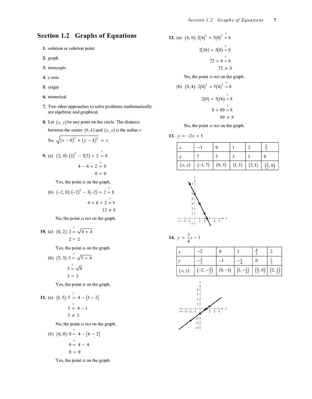 Solutions Manual For Precalculus with Limits 5th Edition By Ron Larson, Paul Battaglia document preview page 9