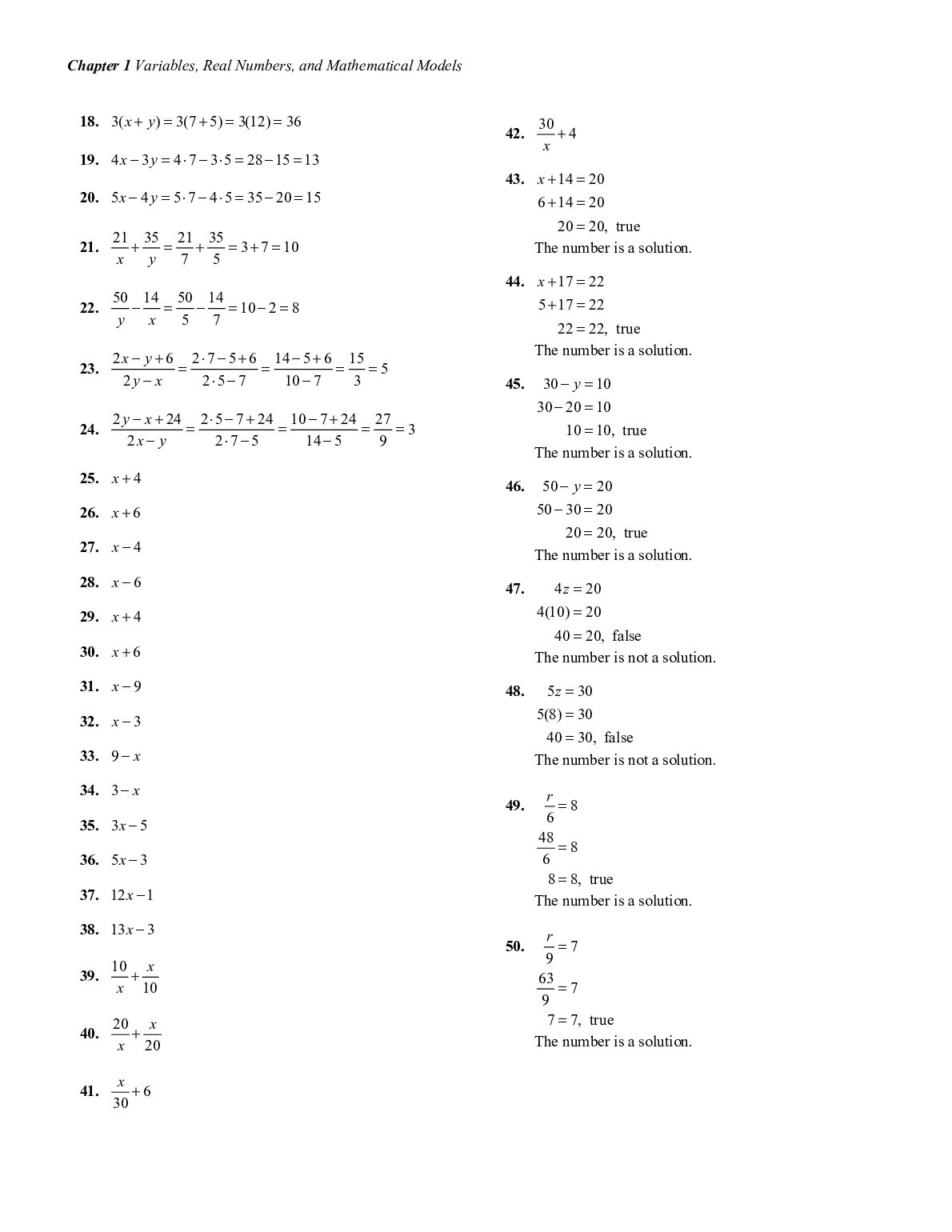 Solutions Manual For Introductory Algebra for College Students 8th Edition By Robert Blitzer document preview page 3