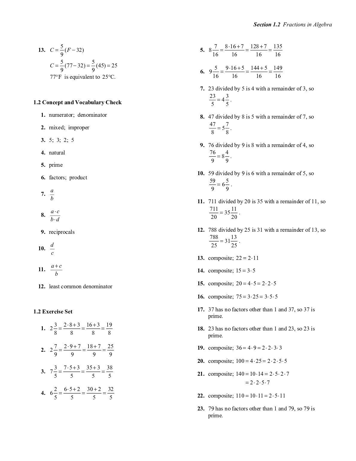 Solutions Manual For Introductory and Intermediate Algebra for College Students 6th Edition By Robert Blitzer document preview page 10