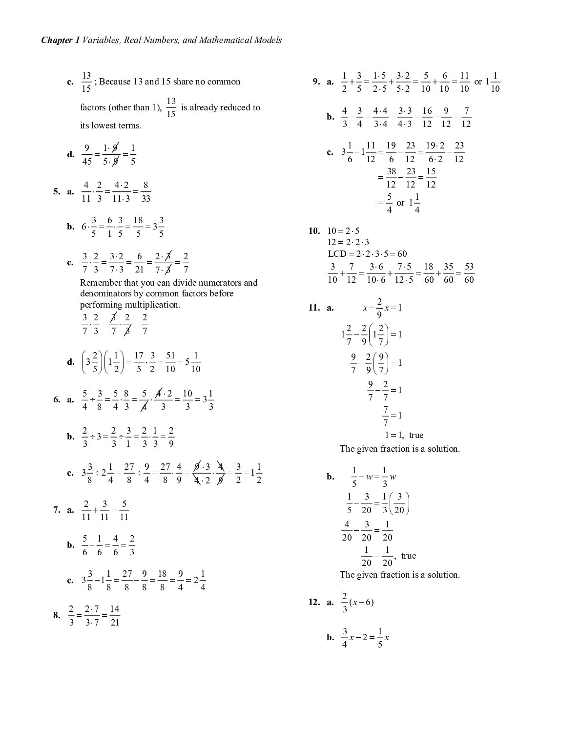 Solutions Manual For Introductory and Intermediate Algebra for College Students 6th Edition By Robert Blitzer document preview page 9