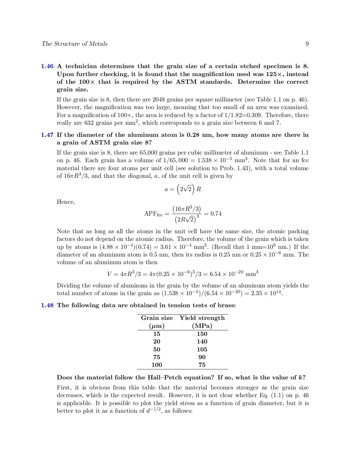 Solutions Manual For Manufacturing Engineering and Technology SI Edition 7th Edition By Serope Kalpakjian Stephen Schmid document preview page 9