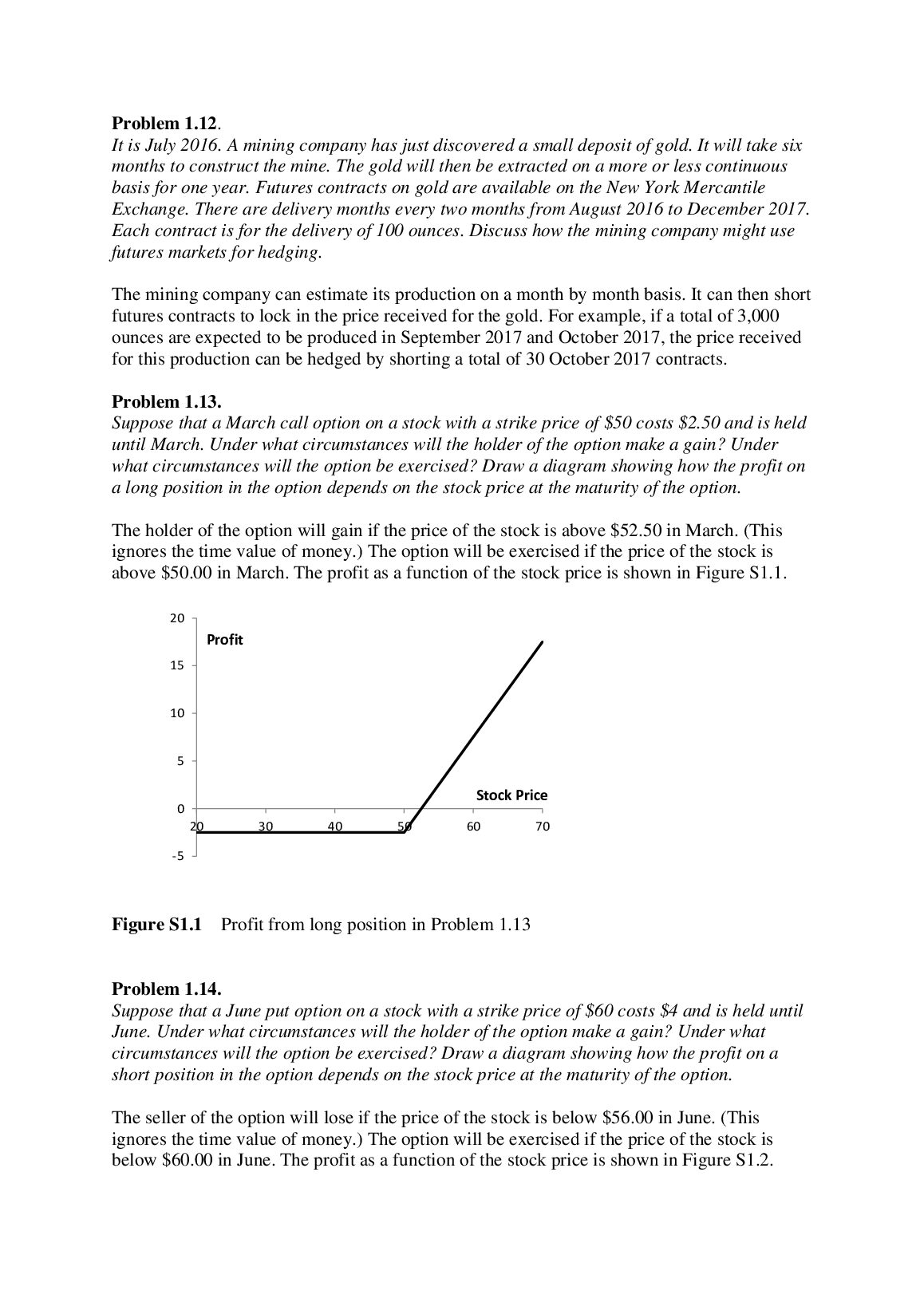 Solutions Manual For Fundamentals of Futures and Options Markets 9th Global Edition By John C. Hull document preview page 2