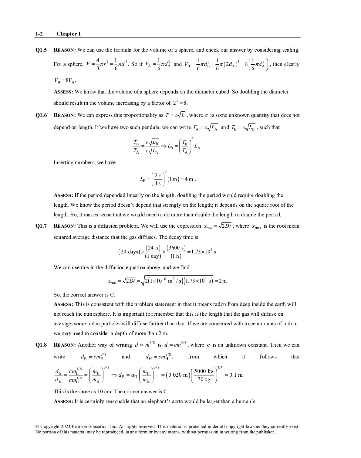 Solutions Manual University Physics for the Life Sciences 1st Edition By Randall  Knight  Brian Jones Stuart F document preview page 2