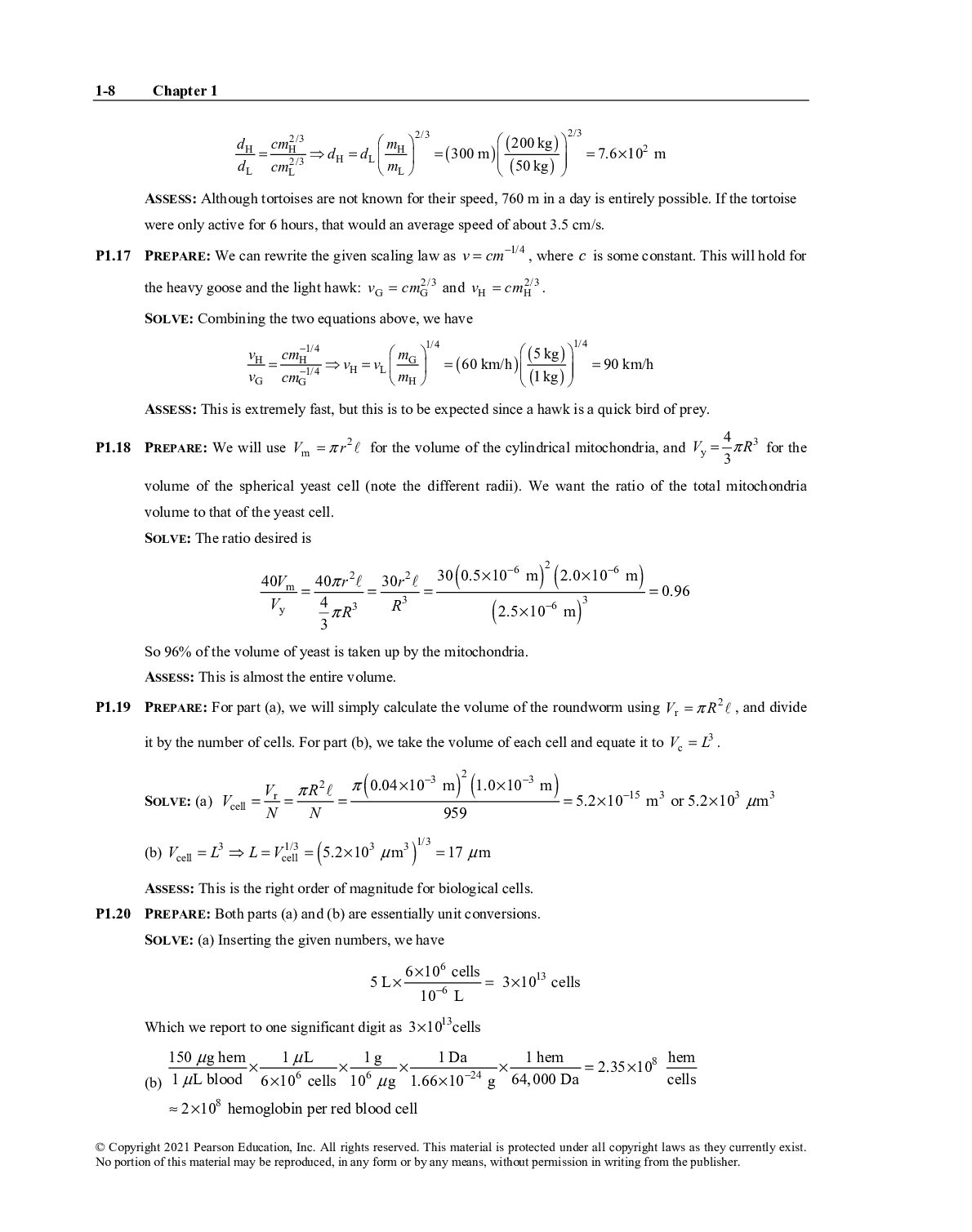 Solutions Manual University Physics for the Life Sciences 1st Edition By Randall  Knight  Brian Jones Stuart F document preview page 8