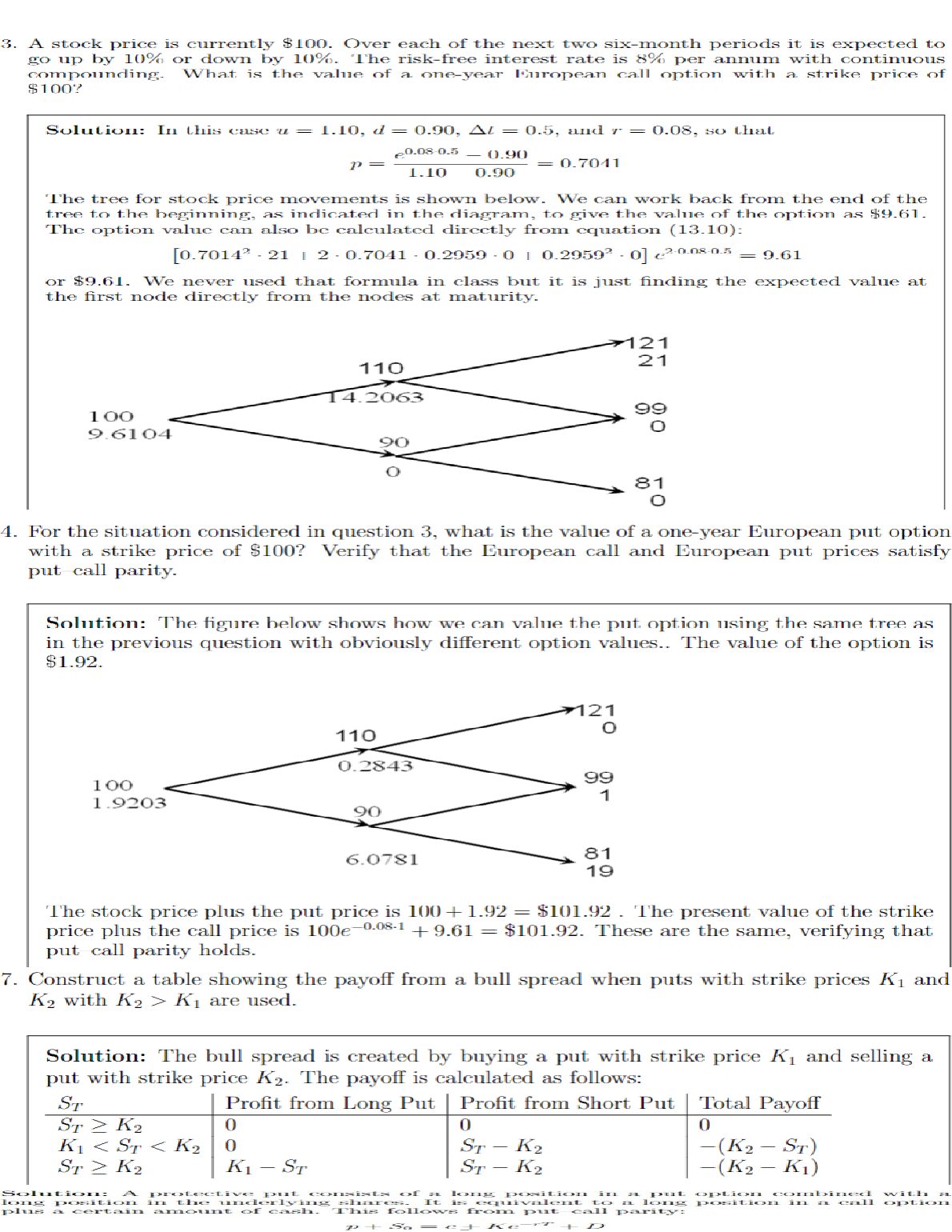 MATH 448_Exam 2 Cheat Sheet document preview page 2
