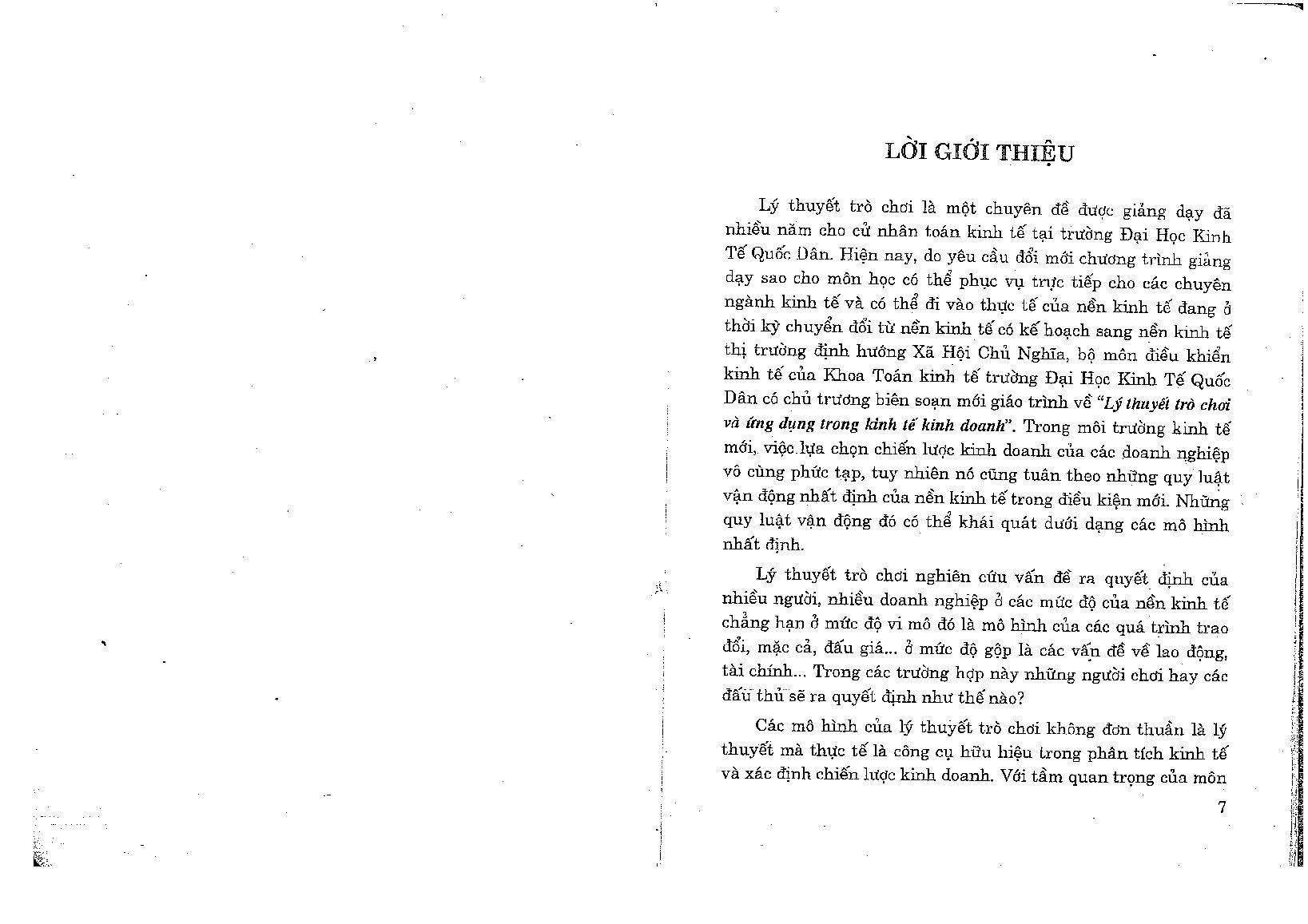 TRUGNG DAI HOC KINH TE @uéc DAN" KHOA TOAN KINH TE - BO MON DIEU KHIEN KINH TE TS. NGUYEN KHAC MINH document preview page 5