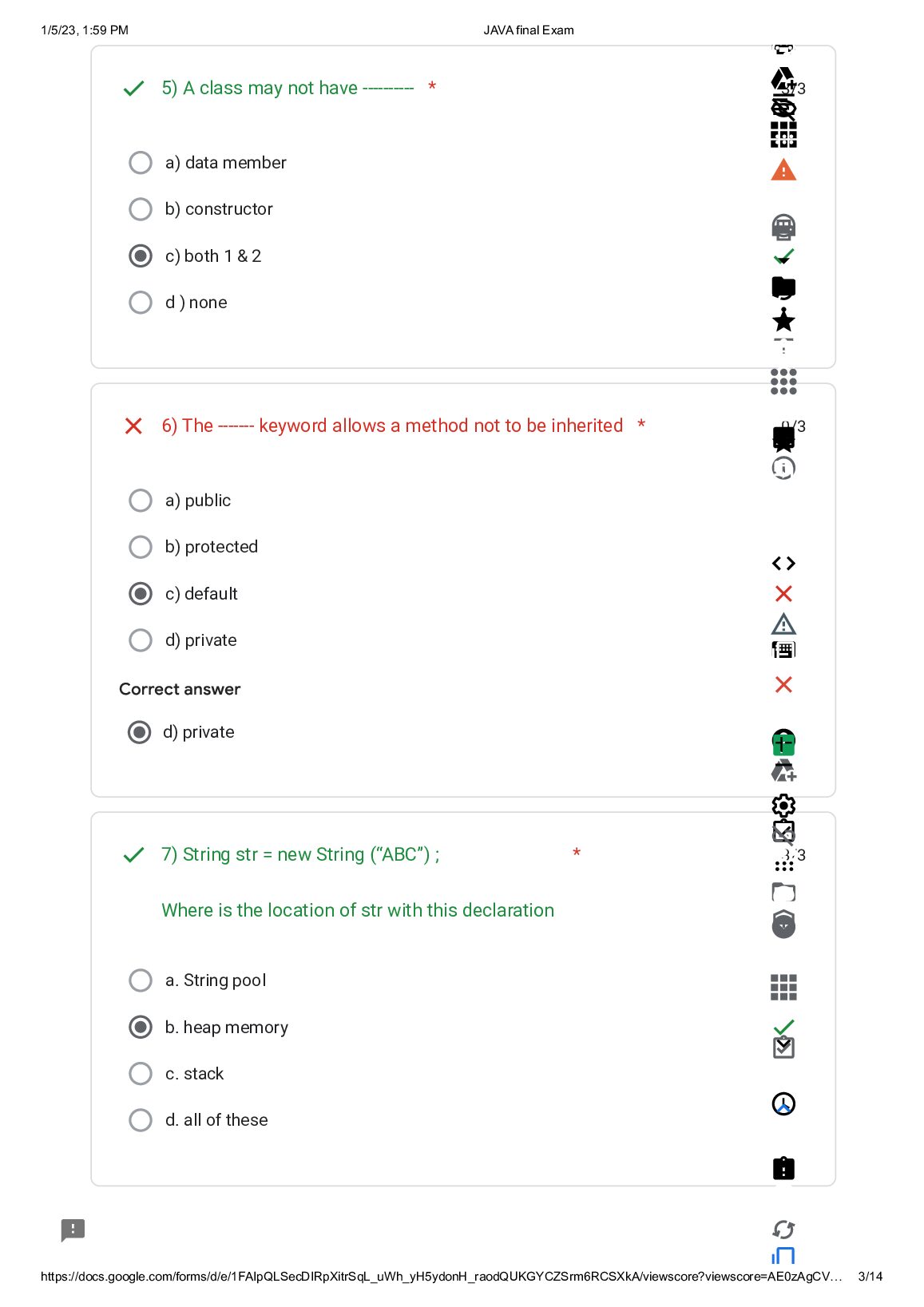 DBDA 250 JAVA final Exam document preview page 3