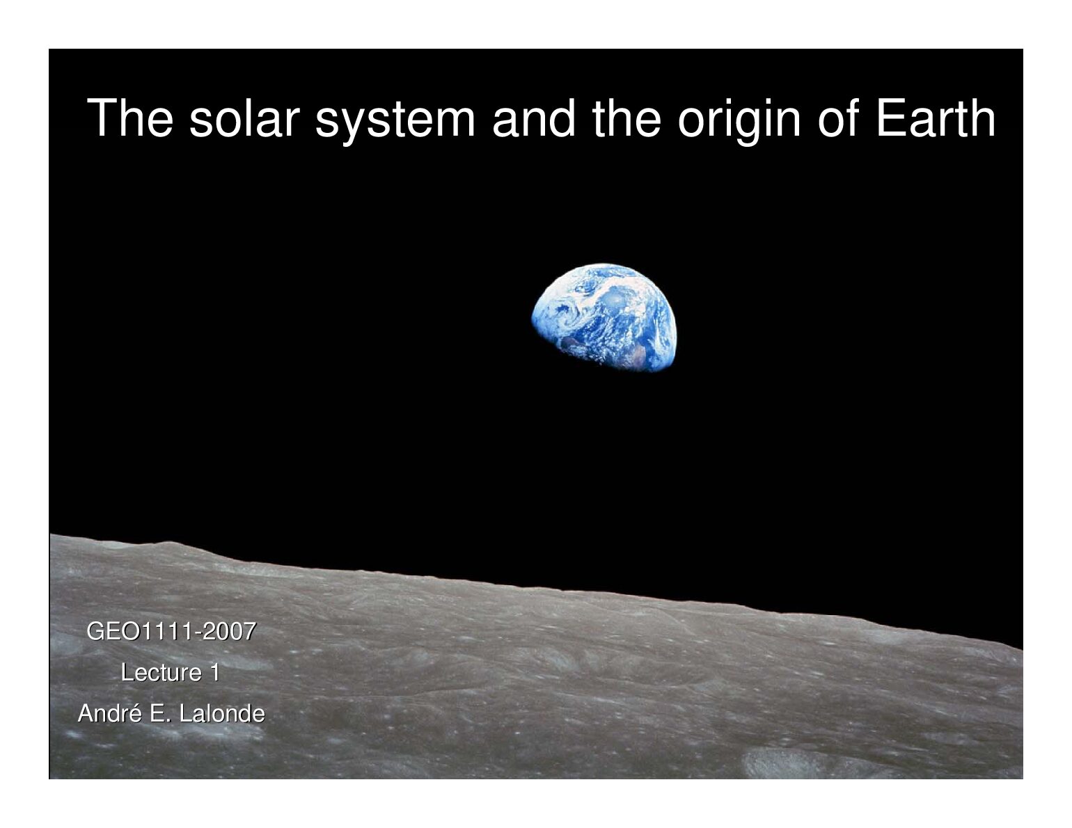 Lecture_1___The_Solar_System_And_The_Origin_Of_Earth.pdf Preview 1