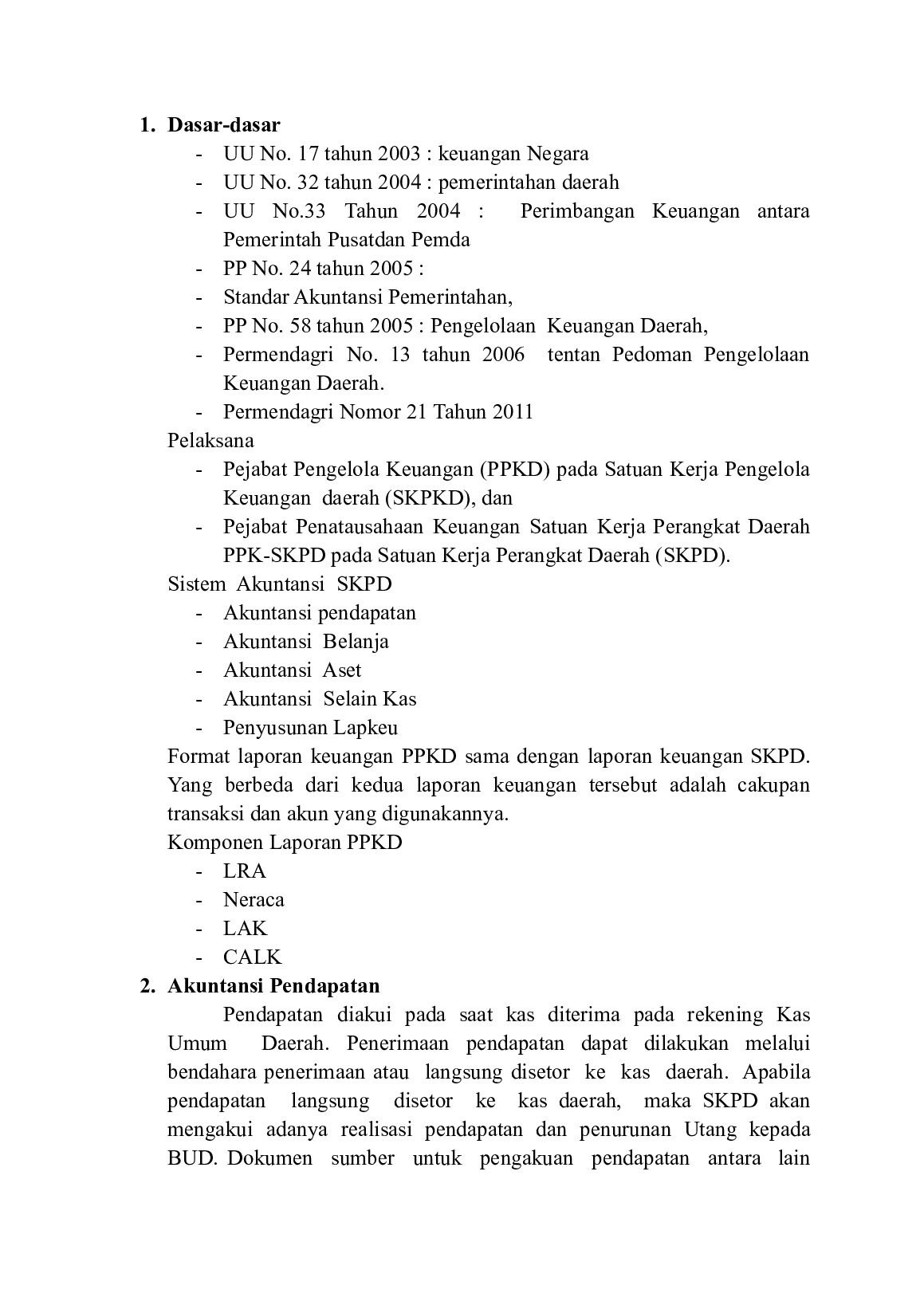 SIMULASI PENYUSUNAN LAPORAN KEUANGAN (SKPD & PPKD) document preview page 2