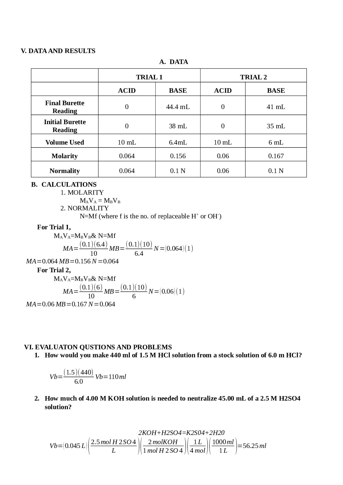 Chem-lab-6. ACID-BASE TITRATION document preview page 3