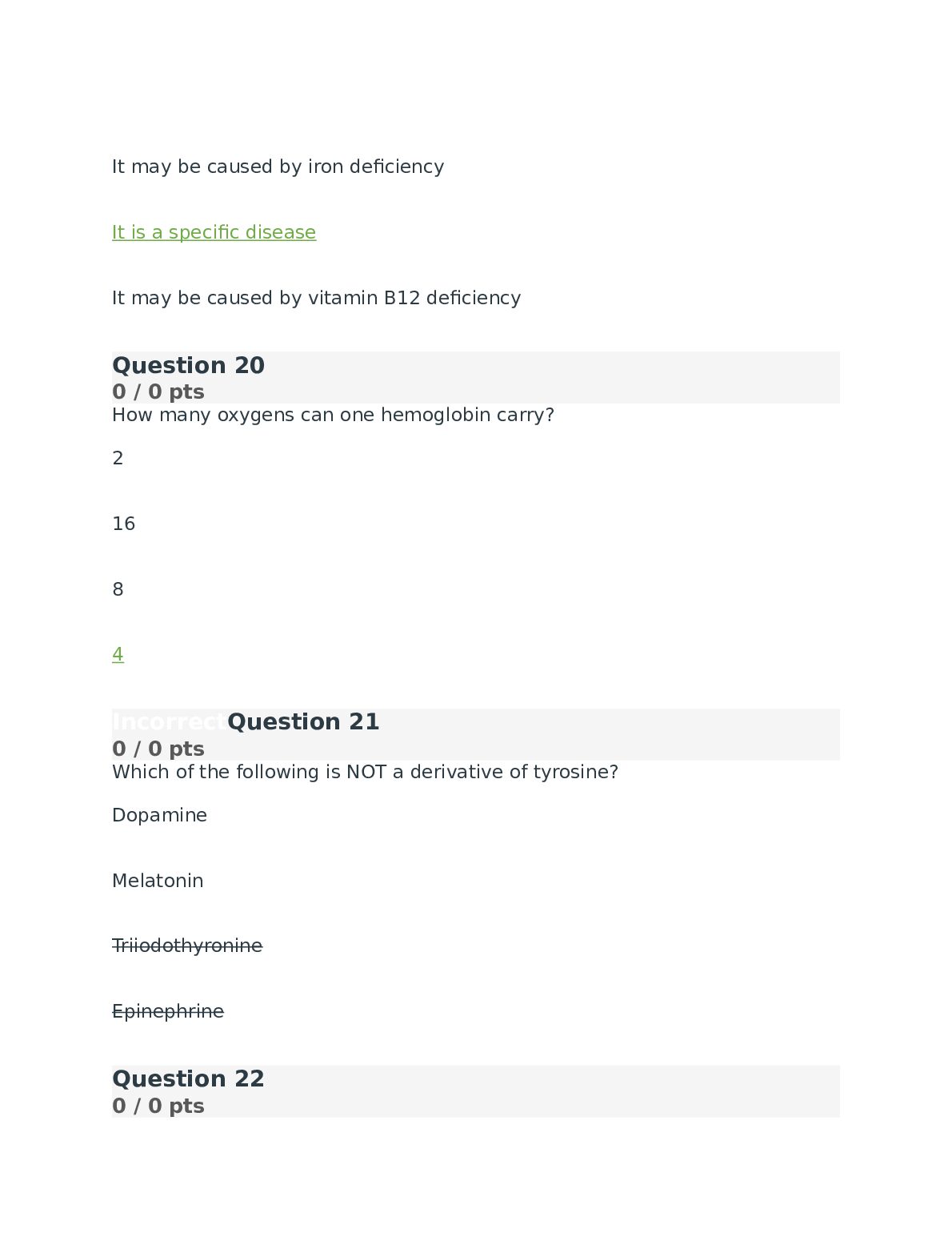 BIO 242 Anatomy and Physiology 2 EXam 55 Q&A - North Seattle College document preview page 7