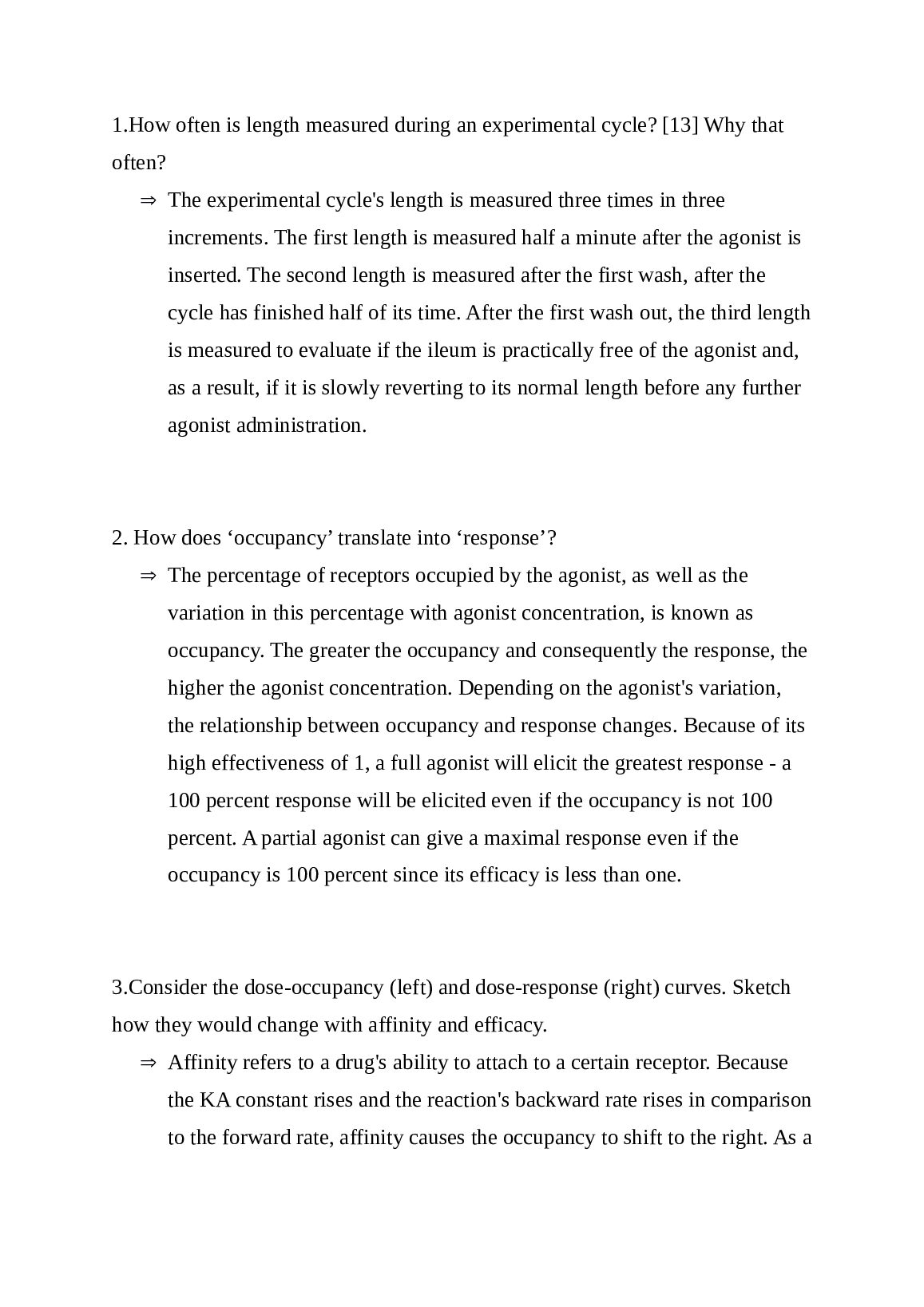 PHA2 PGA Pharmacology A Ileum pharmacology PRACTICAL ASSIGNMENT document preview page 2