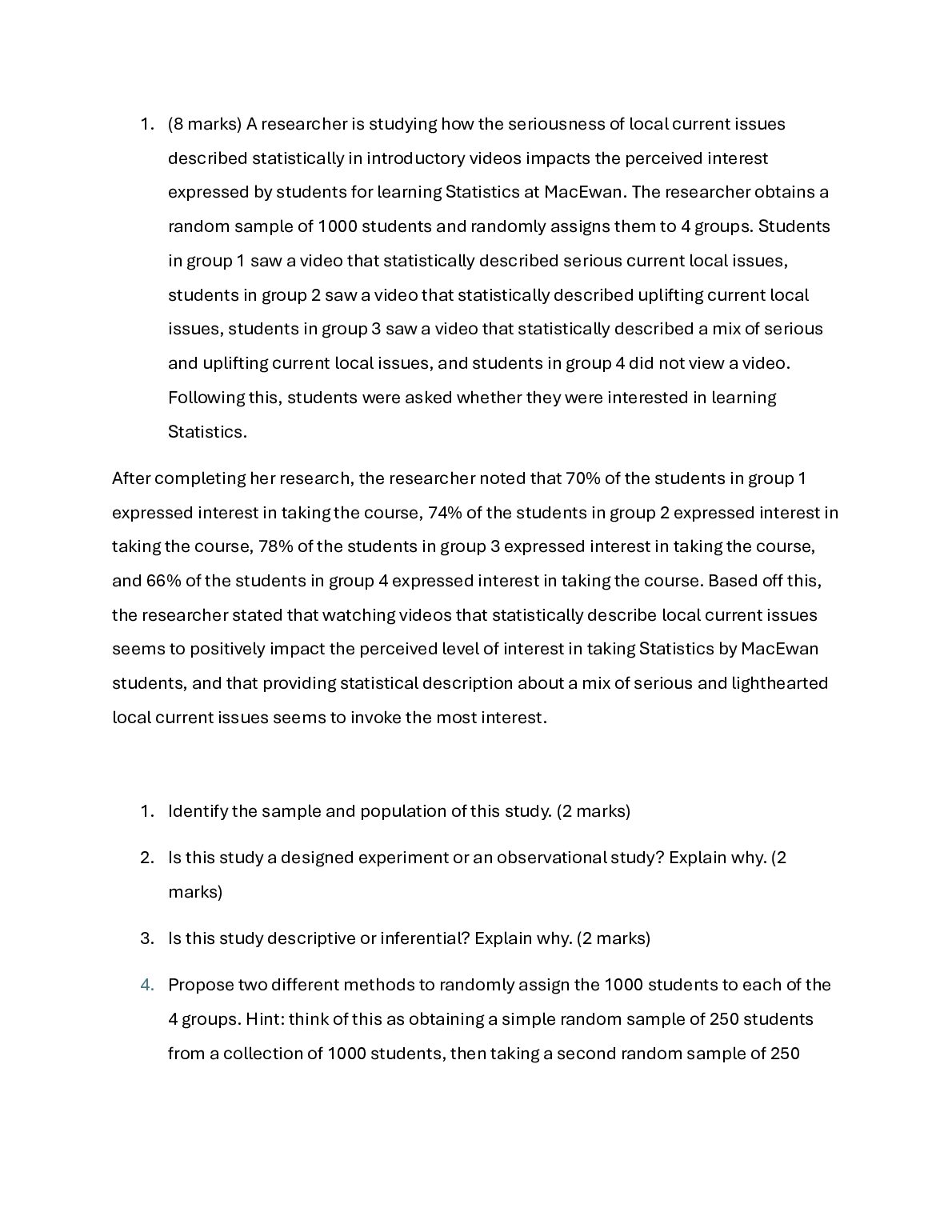 A researcher is studying how the seriousne .pdf Preview 1