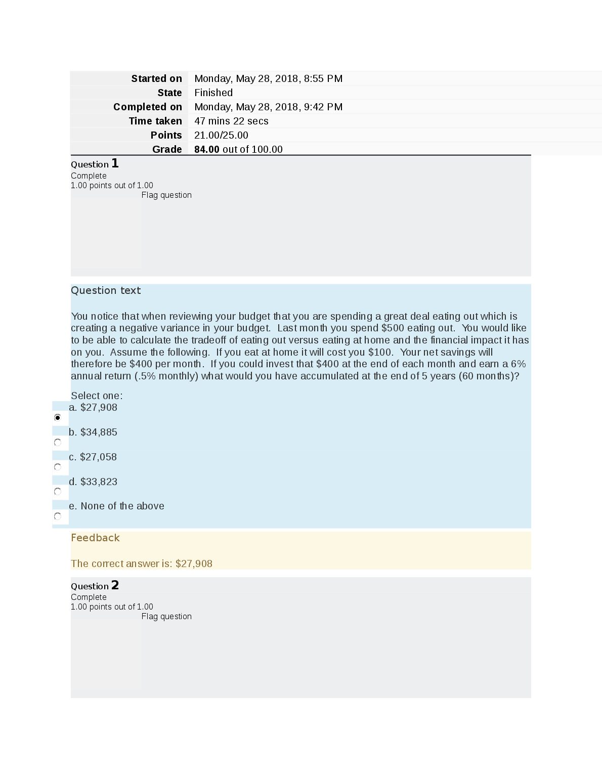 BUS 225 Exam 2 Answers. preview image