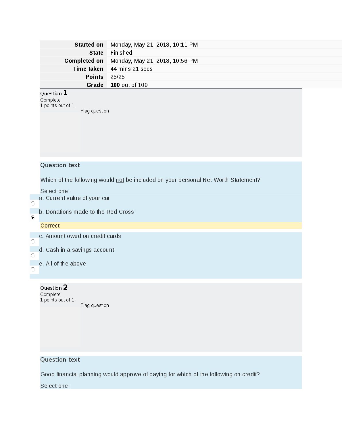 BUS 225 Exam 1 Answers. preview image
