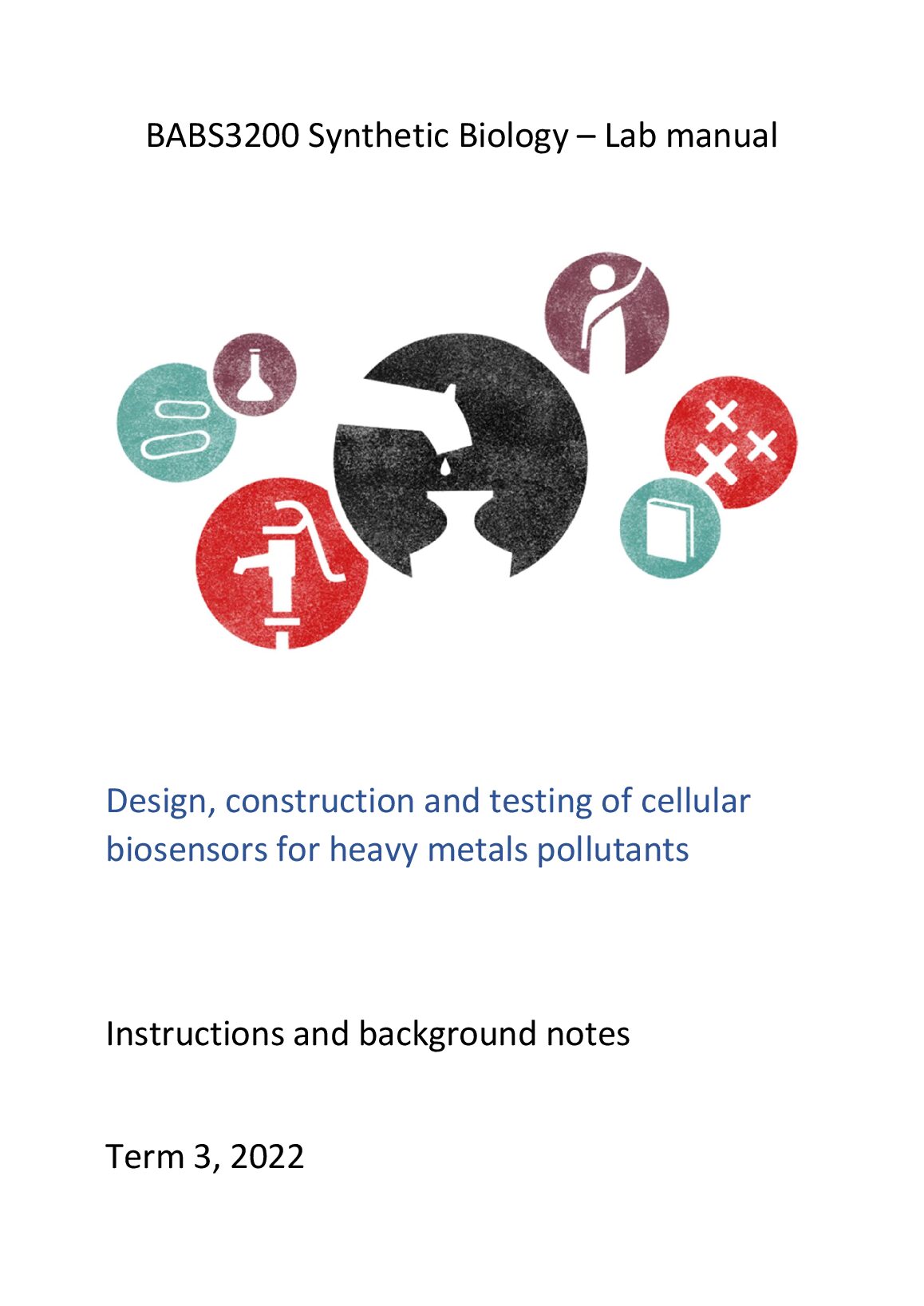 BABS3200 Synthetic Biology – Lab manual preview image