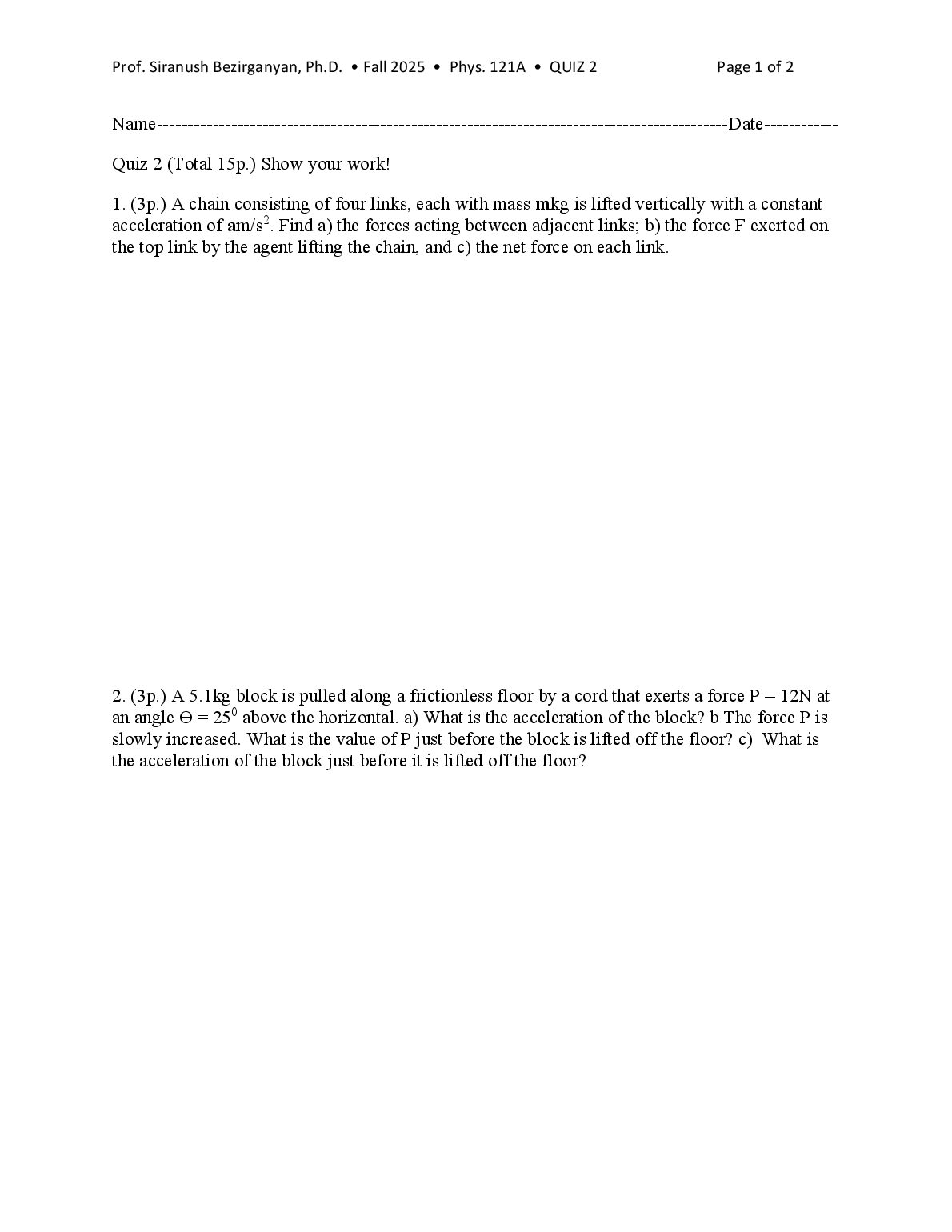 Quiz02-Phys121A-Fall 2025. preview image