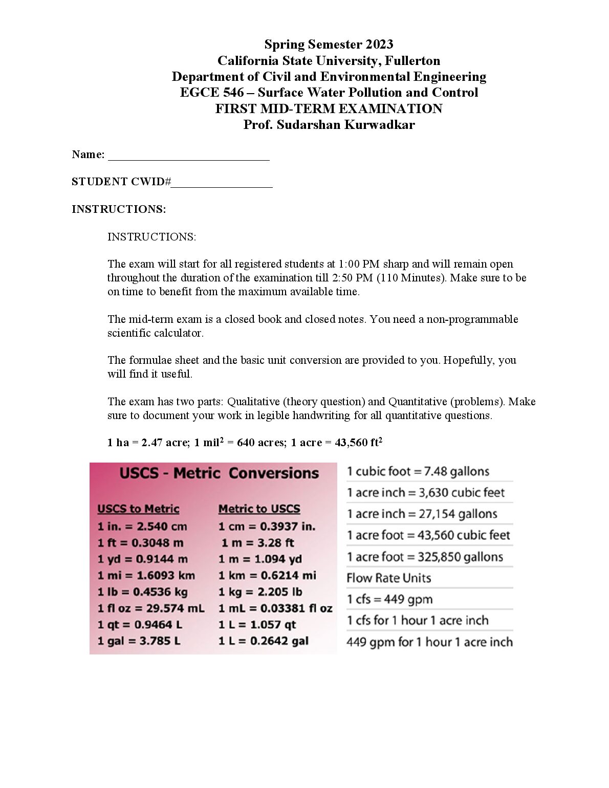 FORMULA SHEET EGCE-546 preview image