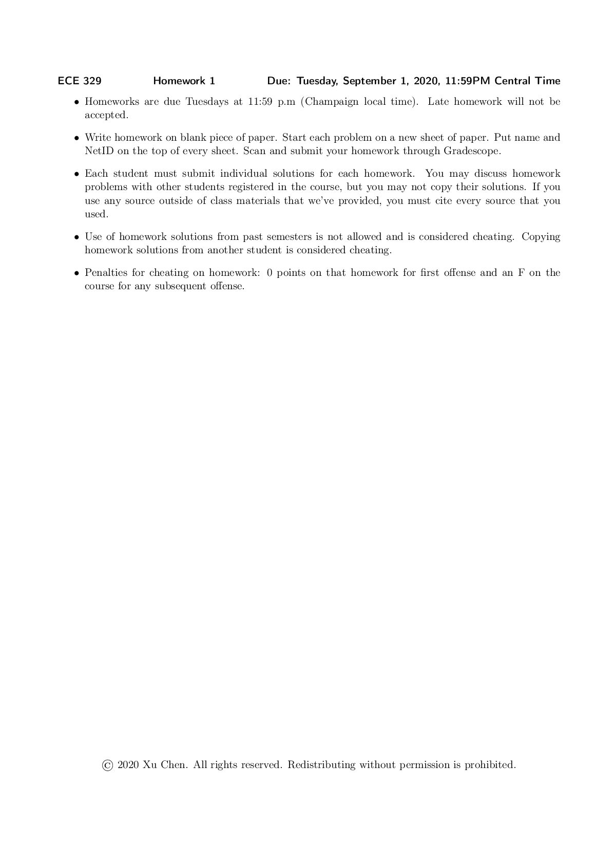 ECE 329 Homework 1 preview image