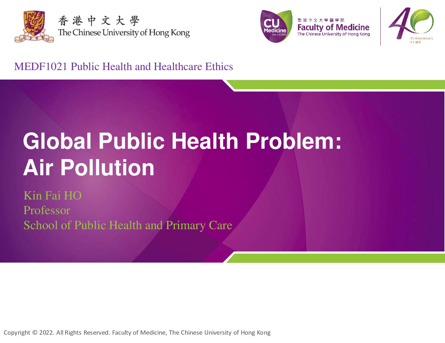 MEDF1021 Public Health and Healthcare Ethics preview image