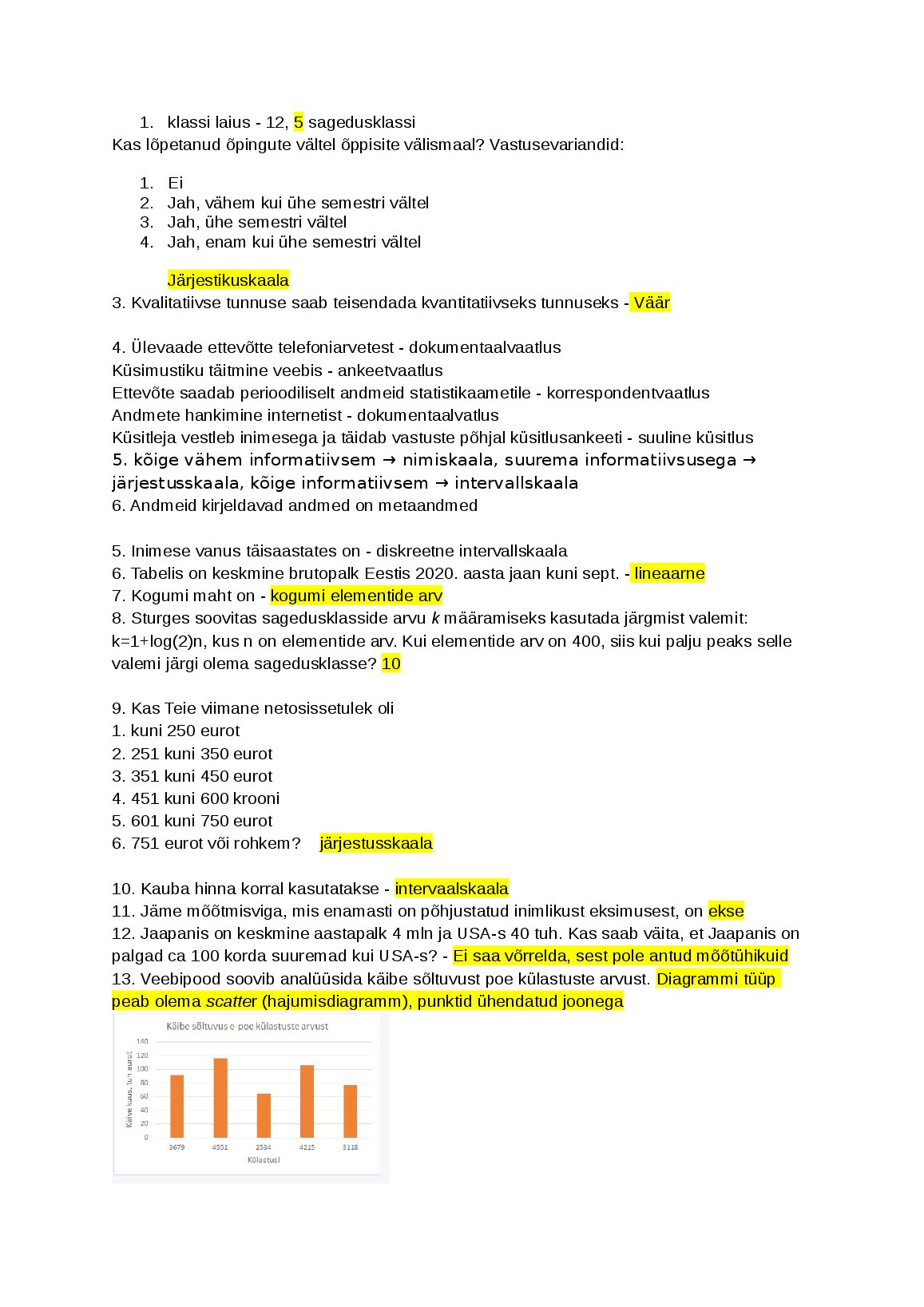 Statistika eksam STA TES0020 preview image