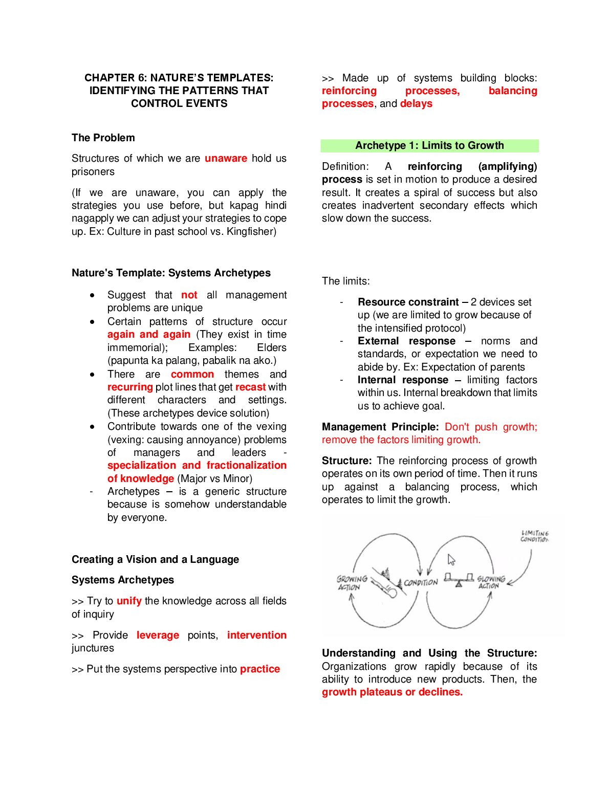 CHAPTER 6: NATURE’S TEMPLATES: IDENTIFYING THE PATTERNS THAT CONTROL EVENTS preview image