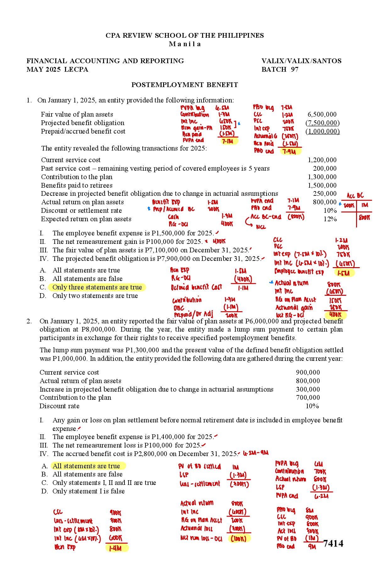 FINANCIAL ACCOUNTING AND REPORTING  MAY 2025 LECPA BATCH 97 | CPA REVIEW SCHOOL OF THE PHILIPPINES  M a n i l a preview image