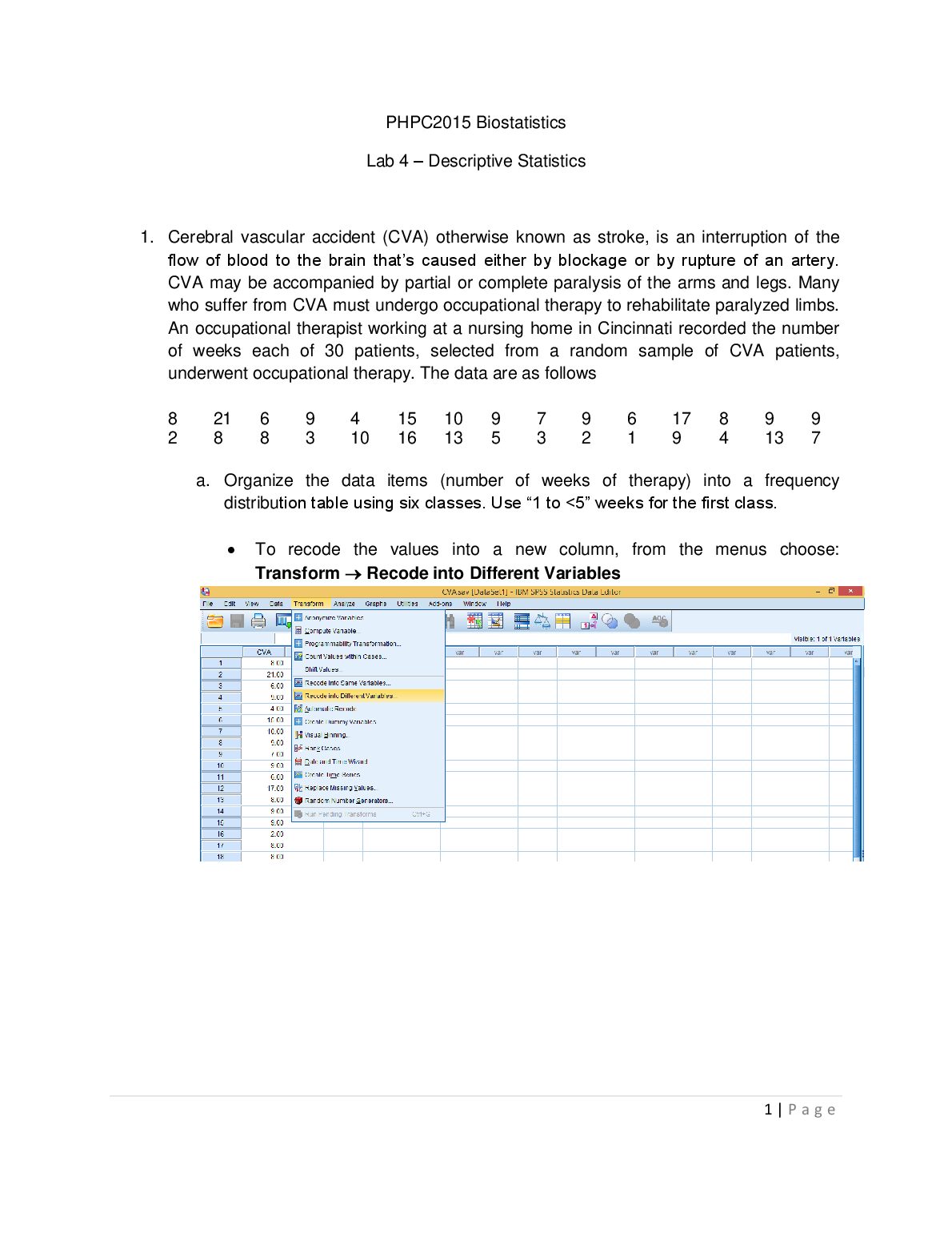 PHPC2015 Biostatistics Lab 4 – Descriptive Statistic preview image