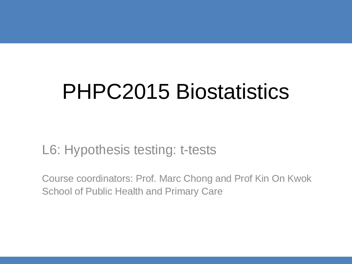 6 PHPC2015_L6_Hypothesis testing t-tests. preview image
