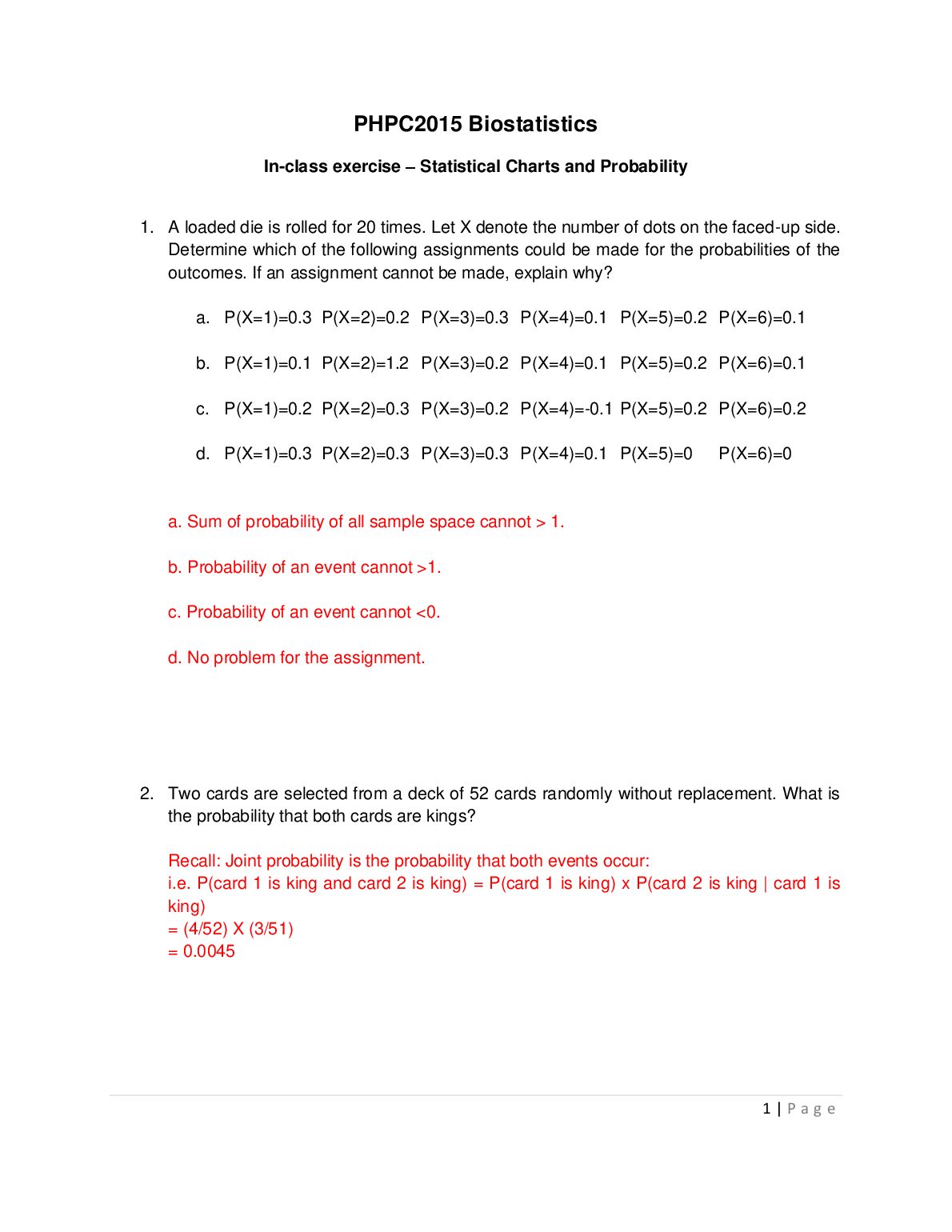 PHPC2015 Biostatistics In-class exercise – Statistical Charts and Probability preview image