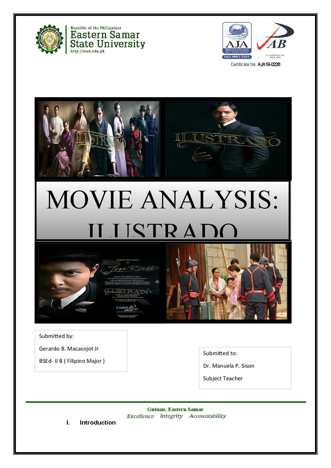 MOVIE ANALYSIS: ILUSTRADO preview image
