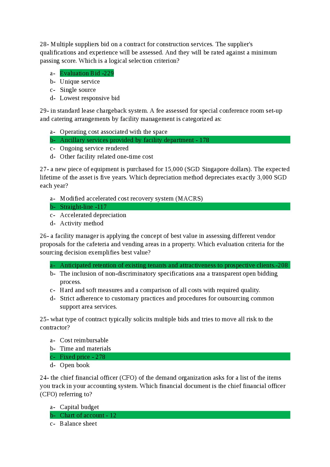 Finance & Business Final Assessment. preview image