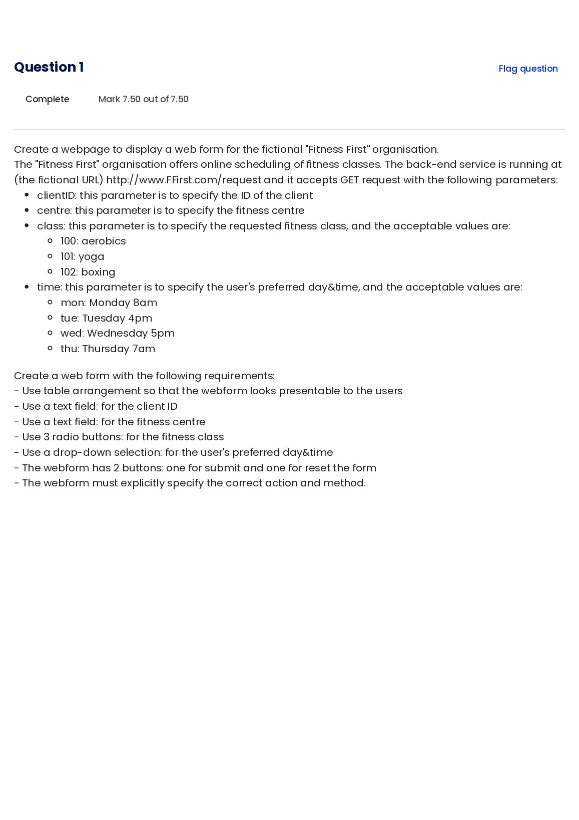 CSIT 884 Web Development Subject Outline preview image