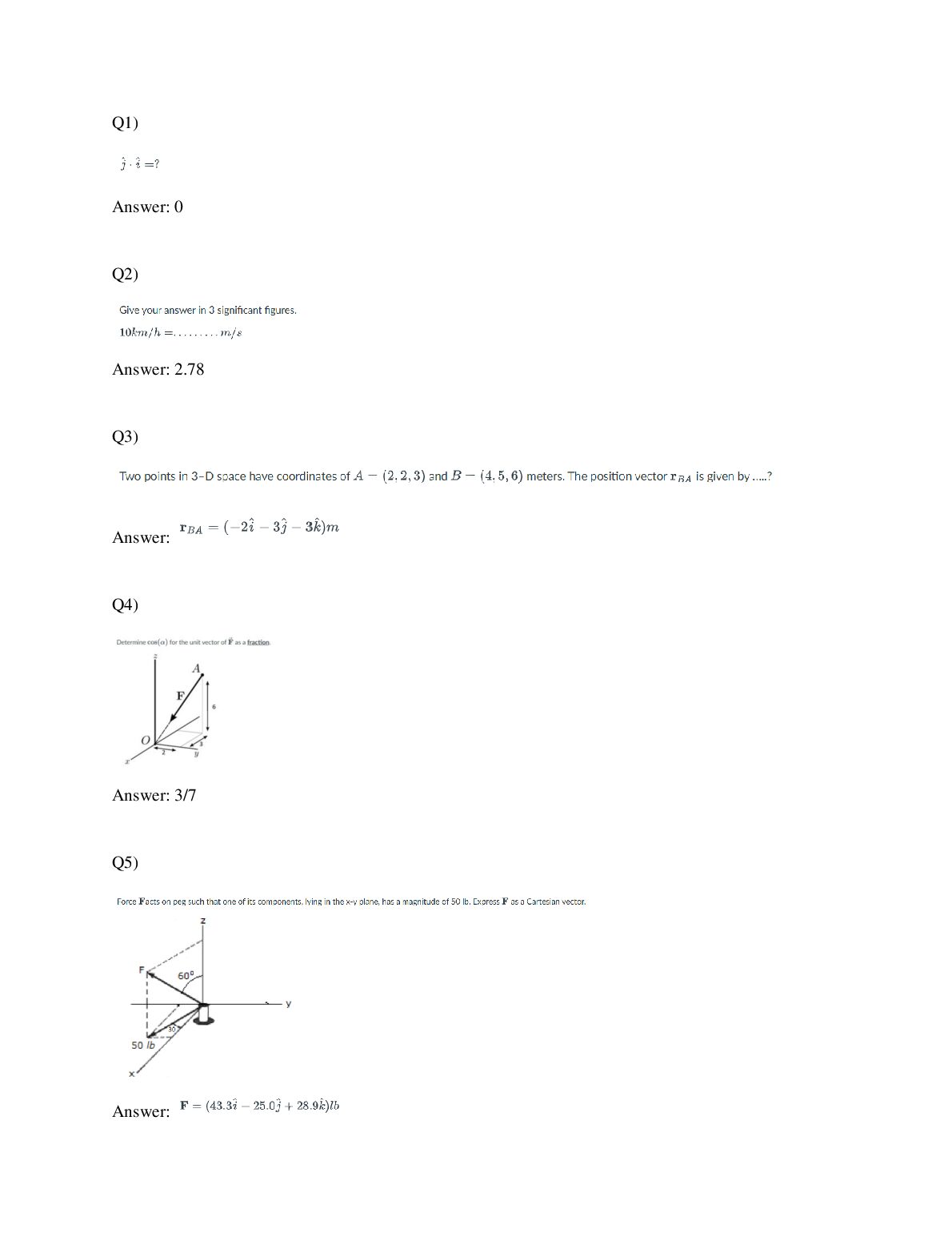 MECE 2230U Quiz 1 Solution preview image